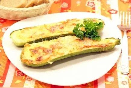 Főzni squash - cukkini receptek