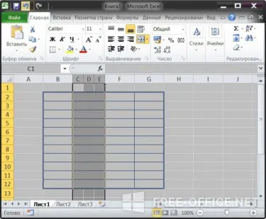 Hogyan oszlik egy cellát a Microsoft Excel két