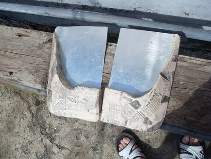 Hogyan készítsünk egy autó sárvédőelemet