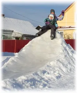 Hogyan készítsünk jég diák számára (hogyan lehet egy domb) Hogyan készítsünk jég diák számára