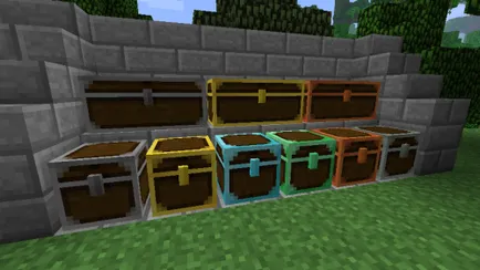 Hogyan készítsünk egy Minecraft láda tároló