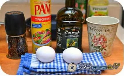 Hogyan készítsünk rántottát recept egy fotó