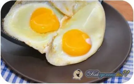 Hogyan készítsünk rántottát recept egy fotó