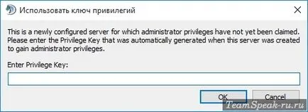 Hogyan hozzunk létre a szerver TeamSpeak 3 ingyenes