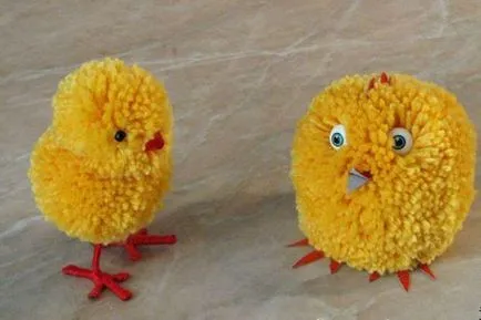 Hogyan kell varrni a játék a pompon fonal kezük (fotó) (pompon) Hogyan kell varrni a játék a pompon fonal kezük (fotó)