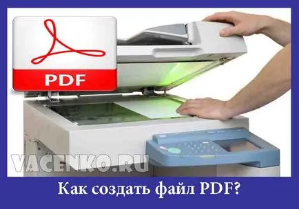 Hogyan hozzunk létre egy PDF fájlt egy perc alatt!