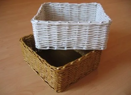 Hogyan szőni kosarat újság csövek, fotó, videó (kosár) Hogyan szőni kosarat újság csövek, fotó, videó