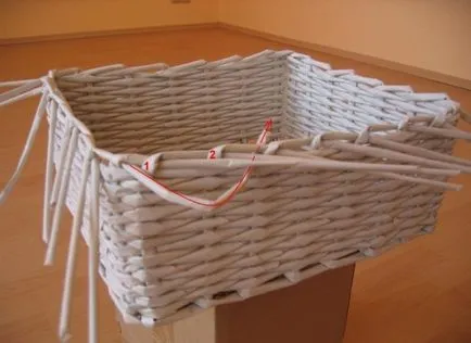 Hogyan szőni kosarat újság csövek, fotó, video (fotó) Hogyan szőni kosarat újság csövek, fotó, videó