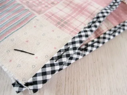 Hogyan kell varrni a fűtés pad a kanna (minta)