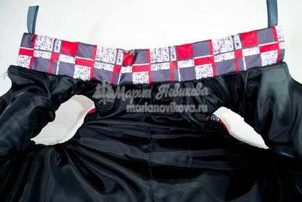 Hogyan kell varrni a mellény, vagy mellény melegítjük Szintepon a gyermek (Szintepon) Hogyan kell varrni a mellény, vagy mellény melegítjük padding poliészter egy gyermek