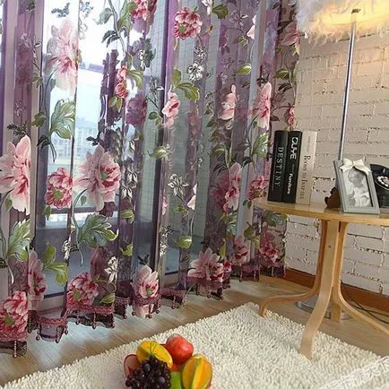 Hogyan válasszuk ki és tüll függöny egy lakásban, választott a, fotó, videó