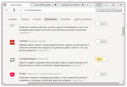 Hogyan lehet visszaállítani a Yandex Böngésző