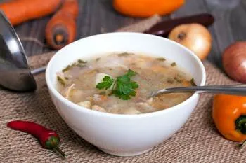 Hogyan befagyasztására leves - recept lépésről lépésre képek (fiatal szeretője) Hogyan befagyasztására leves - recept lépésről lépésre fotók