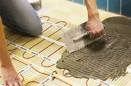 Hogyan öntsük esztrich a padlófűtés, az ajánlások szakértők (elektromos fűtőelemmel) Hogyan öntsük esztrich a padlófűtés, az ajánlások szakértők