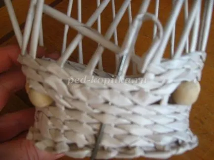 Basket újság csövek kezdő lépésről lépésre (újság csövek Masterclass) Basket újság csövek kezdőknek lépésről lépésre