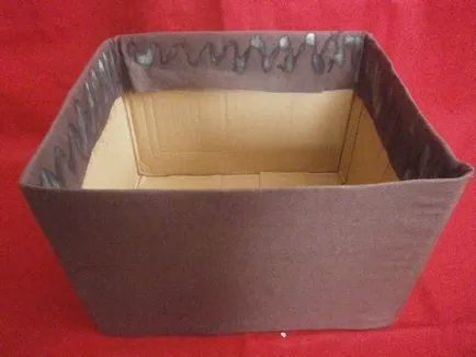 Doboz tárolására dolgokat saját kezűleg - lépésről lépésre fotókkal