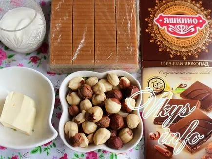 Candy kezével receptek képekkel otthon (karamella) Candy kezével receptek fotókkal otthon