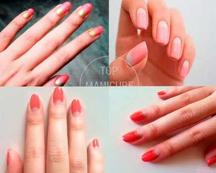Coral manikűr - 59 elegáns design