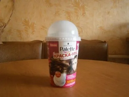Hajfesték paletta mousse szín (árnyalat 665 nugát) Schwarzkopf -, fényképek és ár
