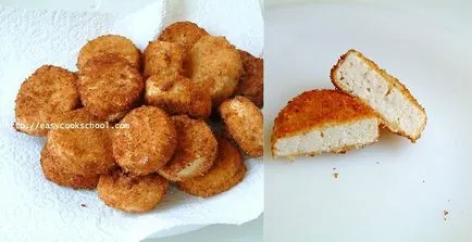 Csirkefalatok otthon recept fotó, egyszerű receptek