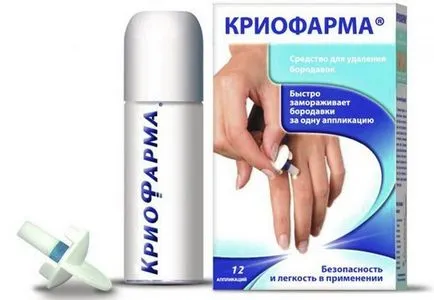 Kriofarma Szemölcsdaganatok véleménye, ár, használati utasítások (ár) Kriofarma Szemölcsdaganatok véleménye, ár, használati utasítás