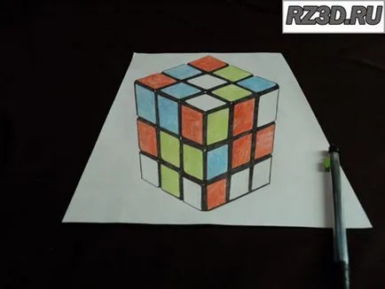Rubik-kocka 3D