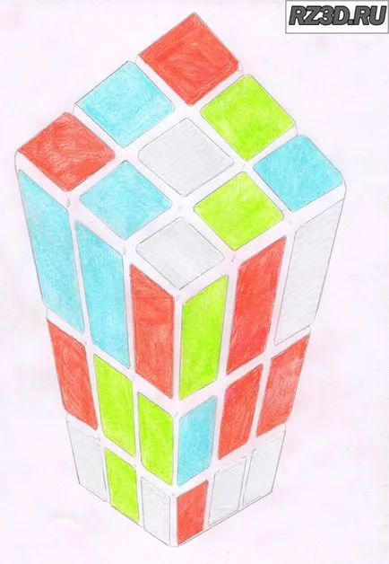 Rubik-kocka 3D