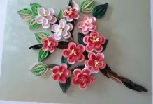 Quilling virágok, hogyan lehet a technika workshop mimóza, margaréták csokor lépésről lépésre, levél kötet