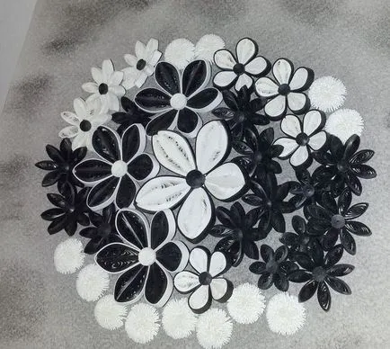 Mesterkurzus virágok Quilling technikák kezdőknek fotók és videó