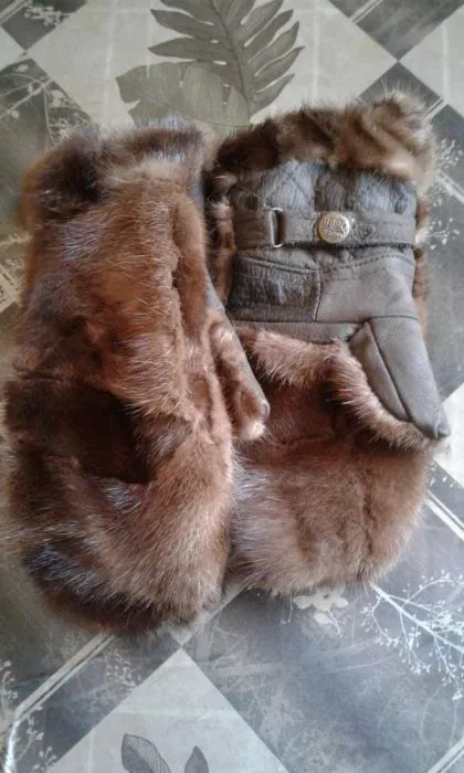 Fur ujjatlan a kezüket, és hogyan öltés minta (kéz) Fur ujjatlan kezük, mint a minta, és varrni