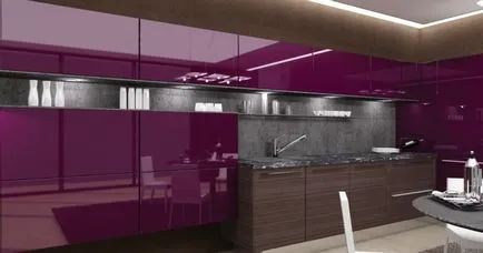 Bútor homlokzatok MDF - PVC fólia, festett, keret
