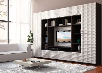 Bútor homlokzatok MDF - PVC fólia, festett, keret