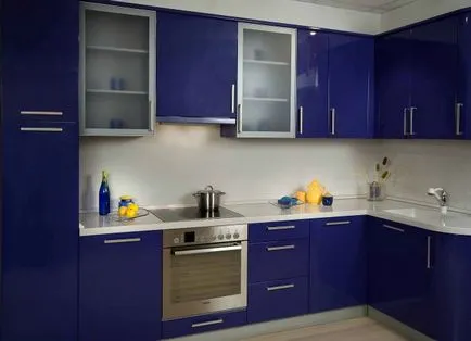 Bútor homlokzatok MDF - PVC fólia, festett, keret