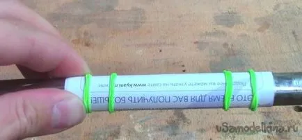 Erőteljes változata egy saját készítésű légpuska