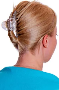 Elegáns és szép haj klipek - típusú dekoratív csapok, yuvelirum (klip) Elegáns és szép haj klipek - típusú dekoratív csapok, yuvelirum