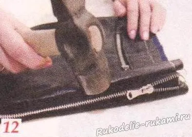 Férfi táska kezét