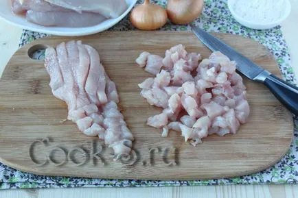 Hús albán csirke - recept lépésről lépésre fotók