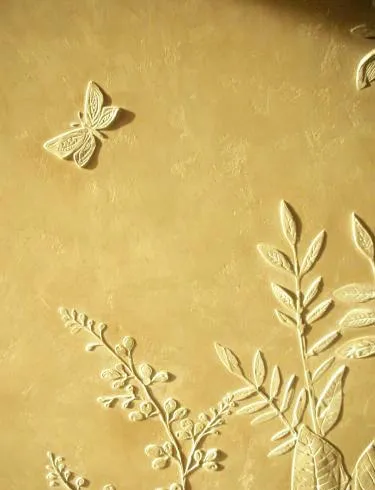 Volumetrikus minta a falon a kezüket, és hogyan lehet létrehozni különböző változatai (a) Volumetrikus minta a falon a kezüket, és hogyan lehet létrehozni különböző változatai