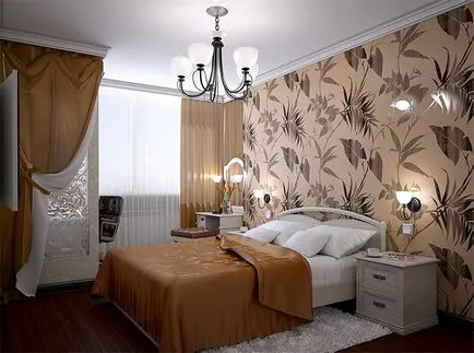 Wallpaper szitanyomat a belső - hol és hogyan kell alkalmazni a ragasztó