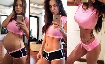 Oksana Samoilova előtt és után műanyag - 300