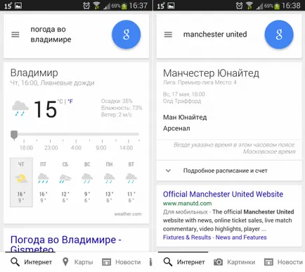 Ok, Google - hangvezérlés alapoz android