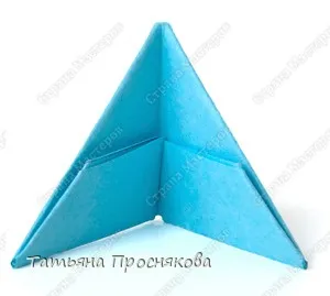 Origami háromszög modulok rendszerek kezdőknek fotók és videó (háromszög) Origami háromszög modulok rendszerek kezdőknek fotók és videó