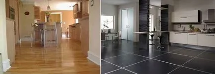 Vélemények laminálni a konyhában, hogy válasszon egy jobb, csempe, vízálló, mindig a legjobb combo