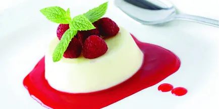 Panna cotta klasszikus desszert recept otthon, kalória, fajta