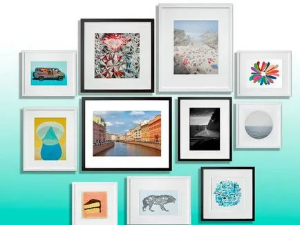 Passepartout fotókat és reprodukciók (reprodukció) Passepartout fotókat és utánzatok