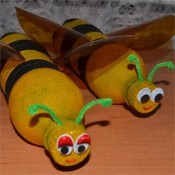 Bee műanyag palackok - chudesenka - honlap gyerekeknek és szülőknek