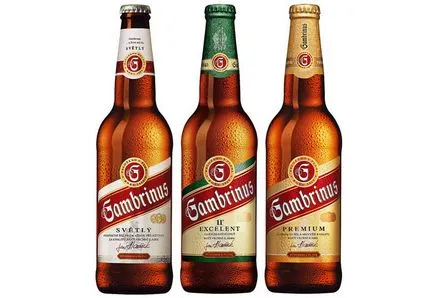Gambrinus sört történelem és áttekintést élvezeti
