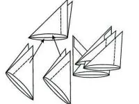 Crafts Origami modulok