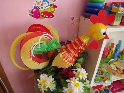 Műanyagból készült palackok saját kezűleg a kertben - műhelyek lépések