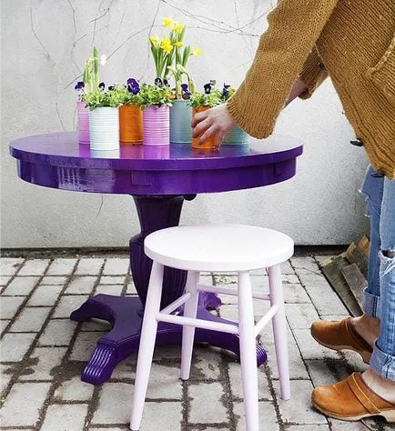 Ezekből készült kannák, valamint a dekoráció, festés, decoupage (100 mikron és fotók)